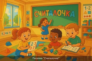 Считалочка | Учимся считать от 1 до 10 | Студия "Доброзвук" | Веселые детские песни | Новинка 2025