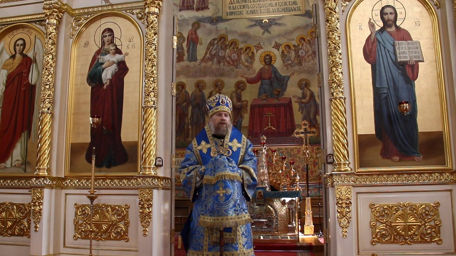 Престольный праздник Владимирского собора г. Лиски смотреть онлайн