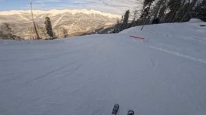 Дневной прохват по горам на лыжах