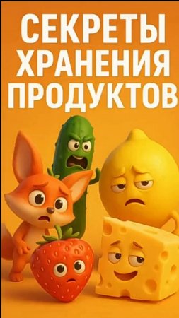 Секреты хранения продуктов *Аниме*