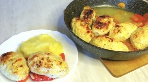 ВКУСНЕЙШИЕ БИТОЧКИ ИЗ КАБАЧКОВ И КУРИЦЫ.
