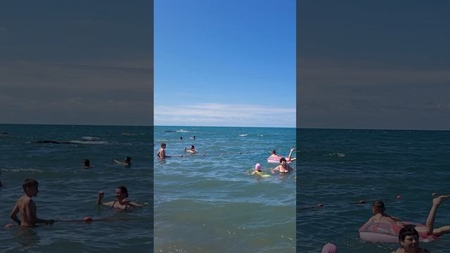 Замер температуры воды в море 6.07.2025