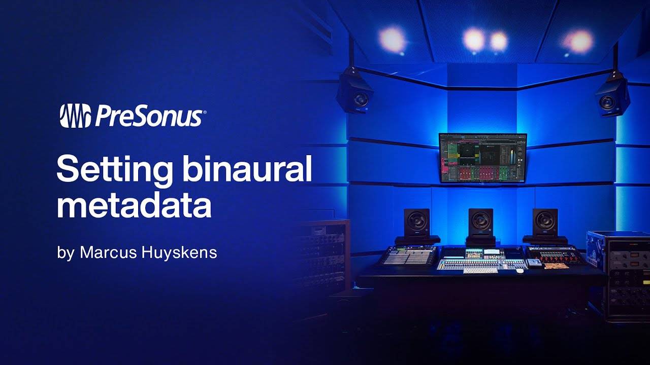 Studio One Pro 7: Writing Automation and Setting Binaural Metadata | Part 11