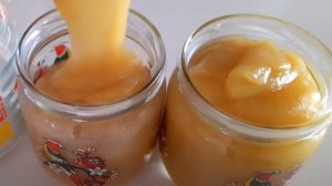 Яблочное пюре без сахара.