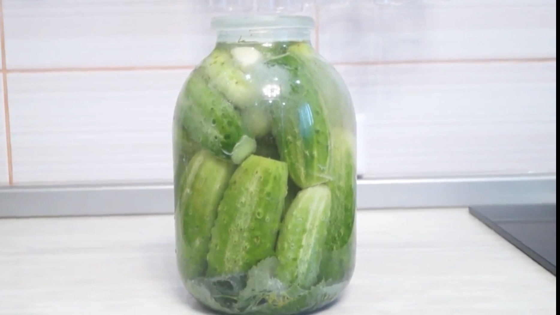 Рецепт солёных огурцов 🥒 холодным способом.