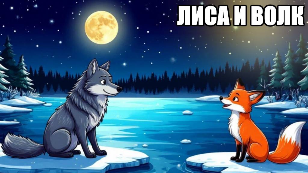 Лиса и Волк  | сказки для детей| сказки на ночь для детей | сказки для детей слушать смотреть онлайн