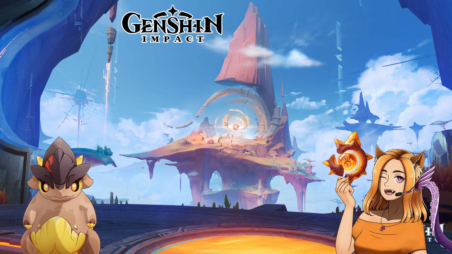 🌋 Древняя Священная гора. Спасение малыша тепетлизавра (1/2)🌋 || Genshin Impact 5.5 (Natlan)