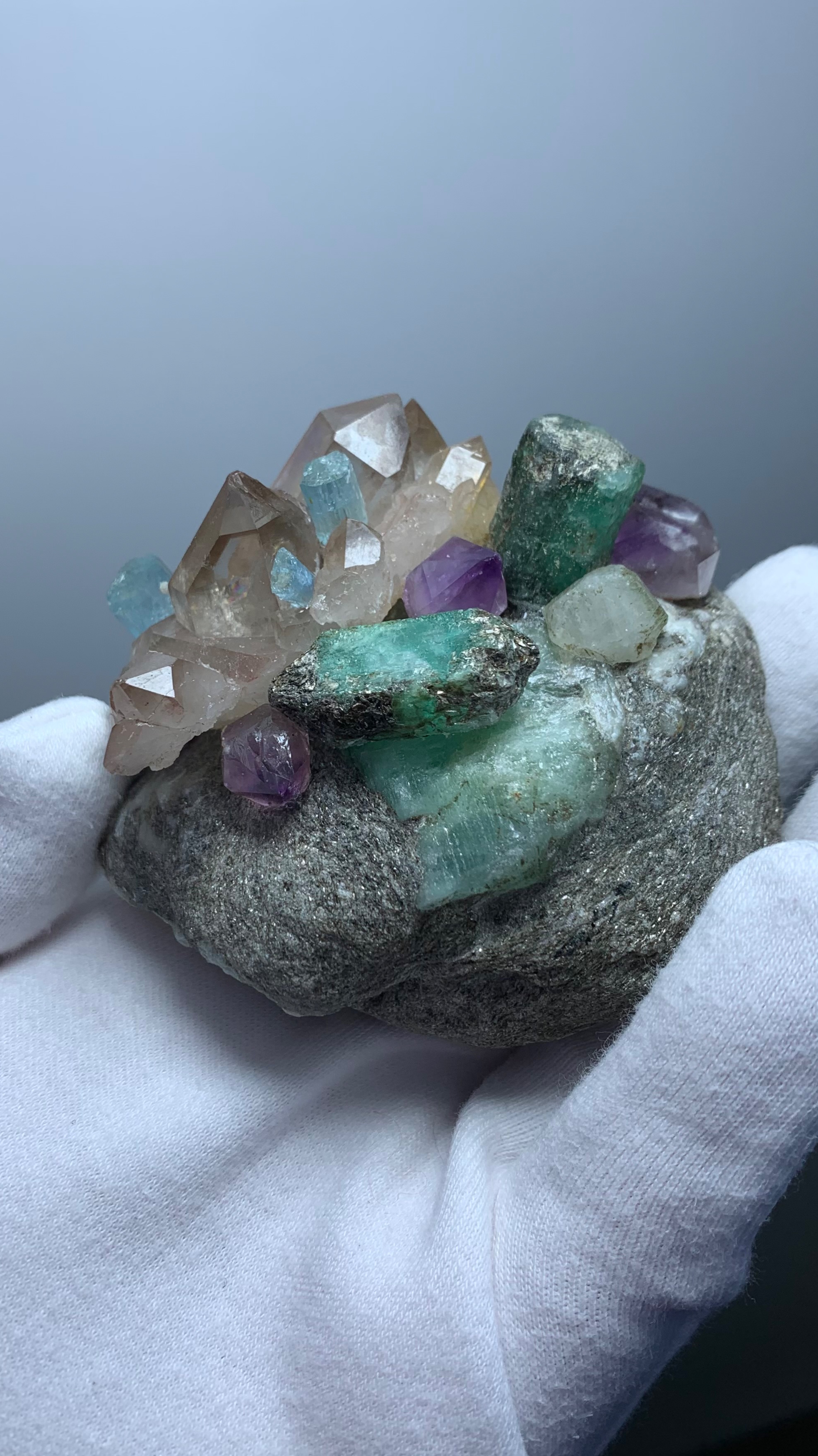 Композиция из камней и кристаллов #Coolcrystals