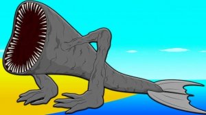 ИСТОРИЯ ВОЗНИКНОВЕНИЯ МОРСКОГО ПОЖИРАТЕЛЯ! История трансформации в мультфильме
