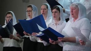 Там в небесах _ пение хора