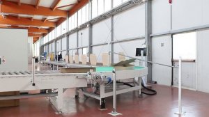 Линия упаковки мебели от LCR с клеевым станком  Flexpack 2020