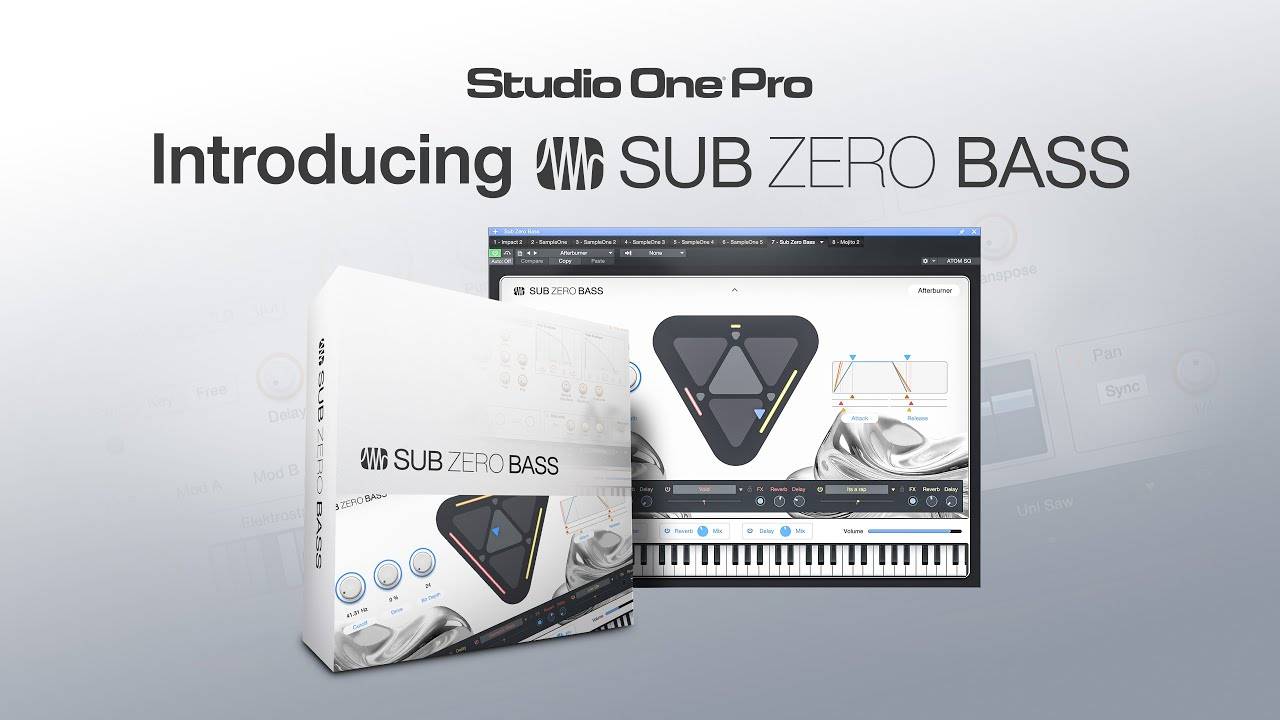 Studio One Pro 7: Sub Zero Bass Introducing