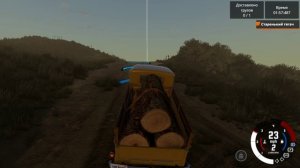 Сценарии в BeamNG.drive: старенький тягач