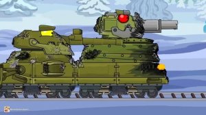 Мультики про танки -Вражеский поезд