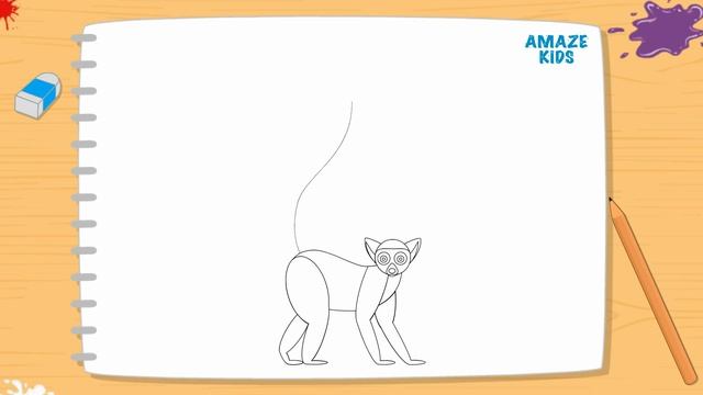 Как Нарисовать Животных для Детей Все Серии Подряд🐈 Учимся Рисовать Кошку Слона Льва Щенка Лемура