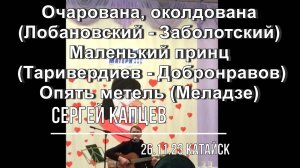 Сергей Капцев - выступление 26.11.23 Катайск #сергейкапцев