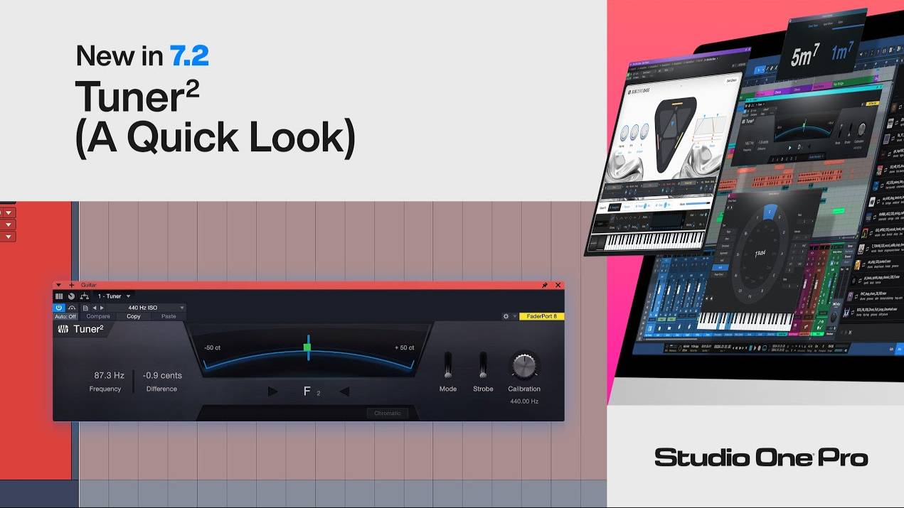 Studio One Pro 7: Quick Look at Updated Tuner2