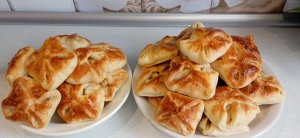 Домашние Слойки с Яблоками из слоёного теста!