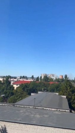 💥☠⚡Кадры попадания "Герани" по ТЦК в Кременчуге.