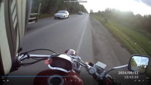 Обгон прямо в лоб