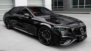 2025 Mercedes AMG E 53 - новый брутальный седан в деталях