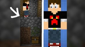 Вы не поверите но я нашел в кузнице сундук в Майнкрафт Minecraft