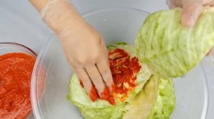 ЧИМЧИ ИЗ БЕЛОКОЧАННОЙ КАПУСТЫ - В 3-х литровой банке ❗ Самая вкусная капуста, пошаговый рецепт!