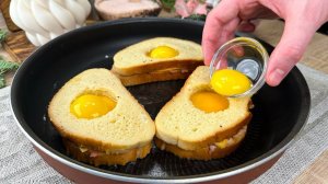 Вкус детства за 10 минут! Лучшие сэндвичи на завтрак — просто, быстро и невероятно вкусно!