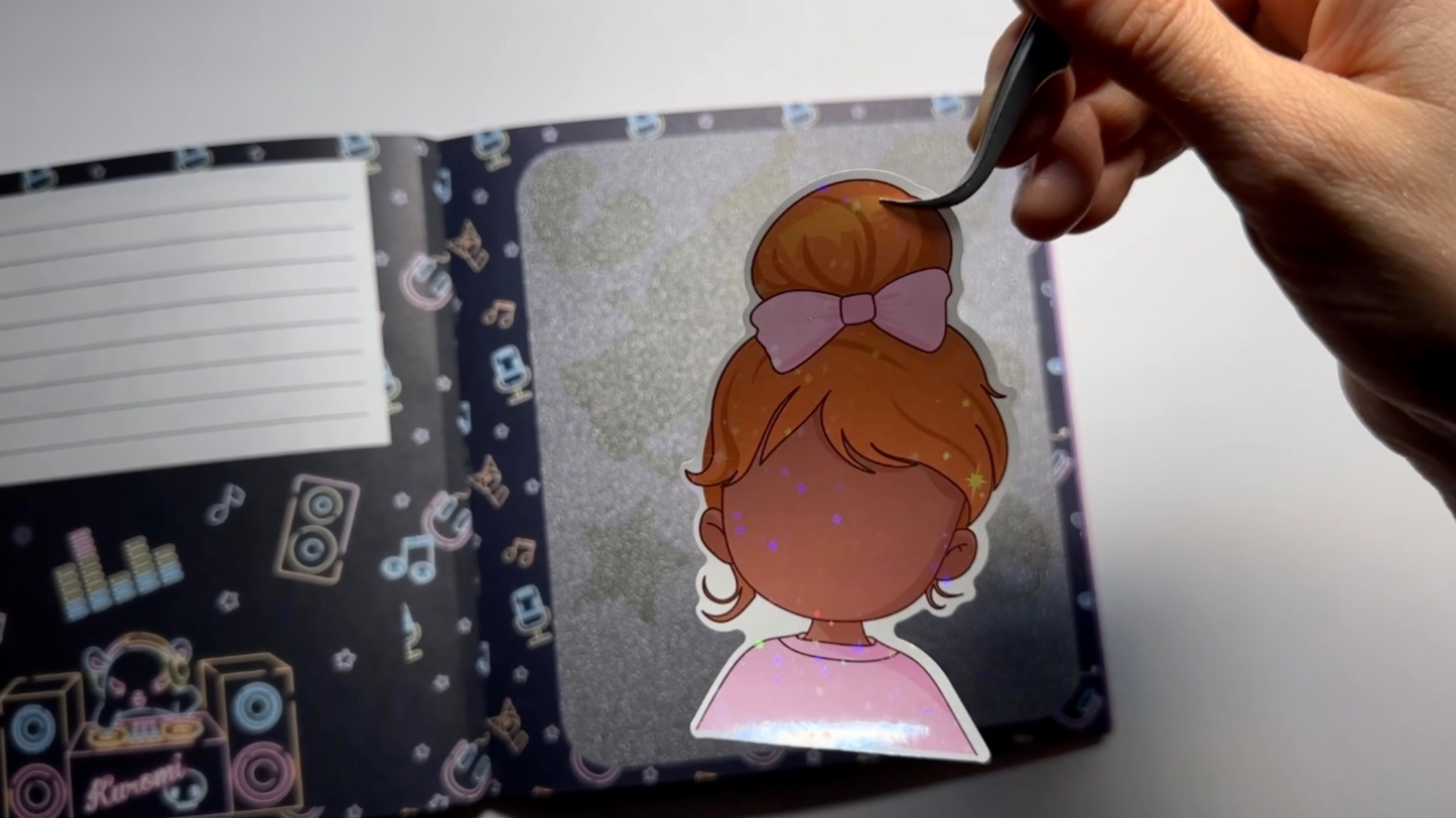 ✨Набор наклеек, куклы, 7-8 💜 аппликация, анимэ, стикеры в альбоме. смотреть онлайн