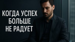 Почему после успеха приходит пустота и что с этим делать?