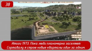 Эпизод 38 
Итоги 1973, продолжаю отстраивать и заселять Сортавалу