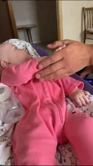 Ника с папой