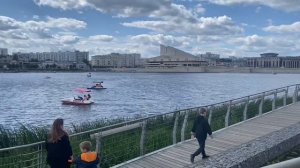 06.07.2025, Казань, АйТи парк, катание на велосипедах