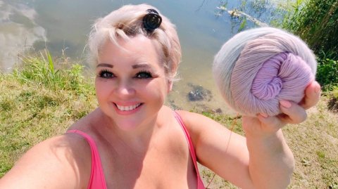 ОТПУСК: ПРИШЛО ТЕПЛО! ВЯЖУ ПЛАТОК!