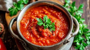 Красный соус к шашлыку с кинзой