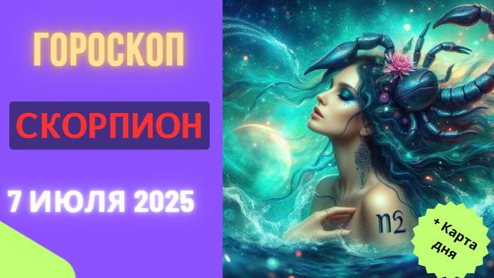 ♏ СКОРПИОН: ГОРОСКОП НА СЕГОДНЯ 7 ИЮЛЯ 2025 – ТАЙНЫ БУДУТ РАСКРЫТЫ!