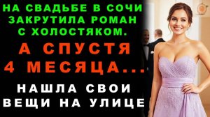 Уехала На Свадьбу В Сочи Развеяться. Закрутила Роман С Холостяком. А Четыре Месяца Спустя…