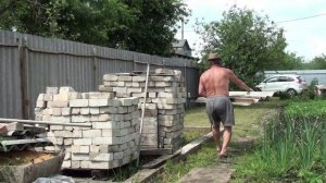 Подготовительные работы для кладки стен сделаны.