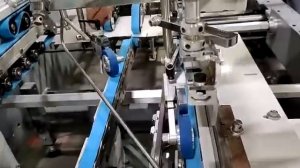 Фальцесклейка GALAXY-1100 Supreme - настройка на работу с поворотом коробки на 90 градусов