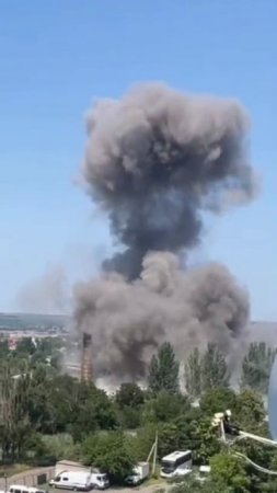 🇺🇦💥ВС РФ нанесли удар из РСЗО «Торнадо-С» по цели в Краматорске.