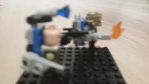 прицепы на спину для Lego фигурок