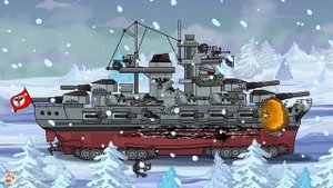 Мультики про танки -Я был богом морей... пока он не пришел! Техно-Левиафан против Тирпица