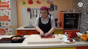 Утреннее меню. Готовим " Тортилью начиненную сыром и колбасой".