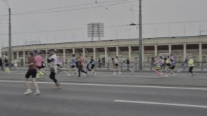 МАРАФОН БЕЛЫЕ НОЧИ В ПЕТЕРБУРГЕ. Трасса на Тучков мост (фр.7)