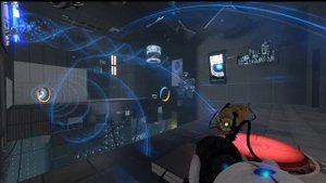 Решаем тяжелые конечные уровни в Portal2 часть 1 PortalMan