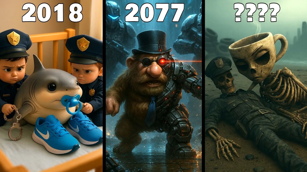 Эволюция полиции | Итальянские животные мультик 2025 смотреть онлайн