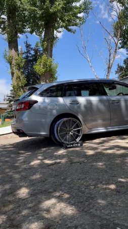 Subaru Levorg на примерке дисков в 19-ом диаметре