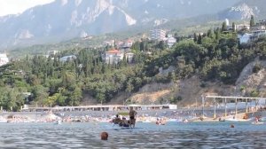 Крым Симеиз сегодня 7 июля 2025. Обстановка на пляже, какая погода в Крыму сейчас, море на курорте