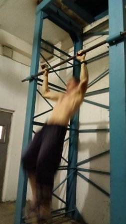 Подтягивание до максимума ,ну раз 17
