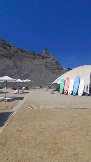Судак, пляж Махито 2025 год)🏖️
